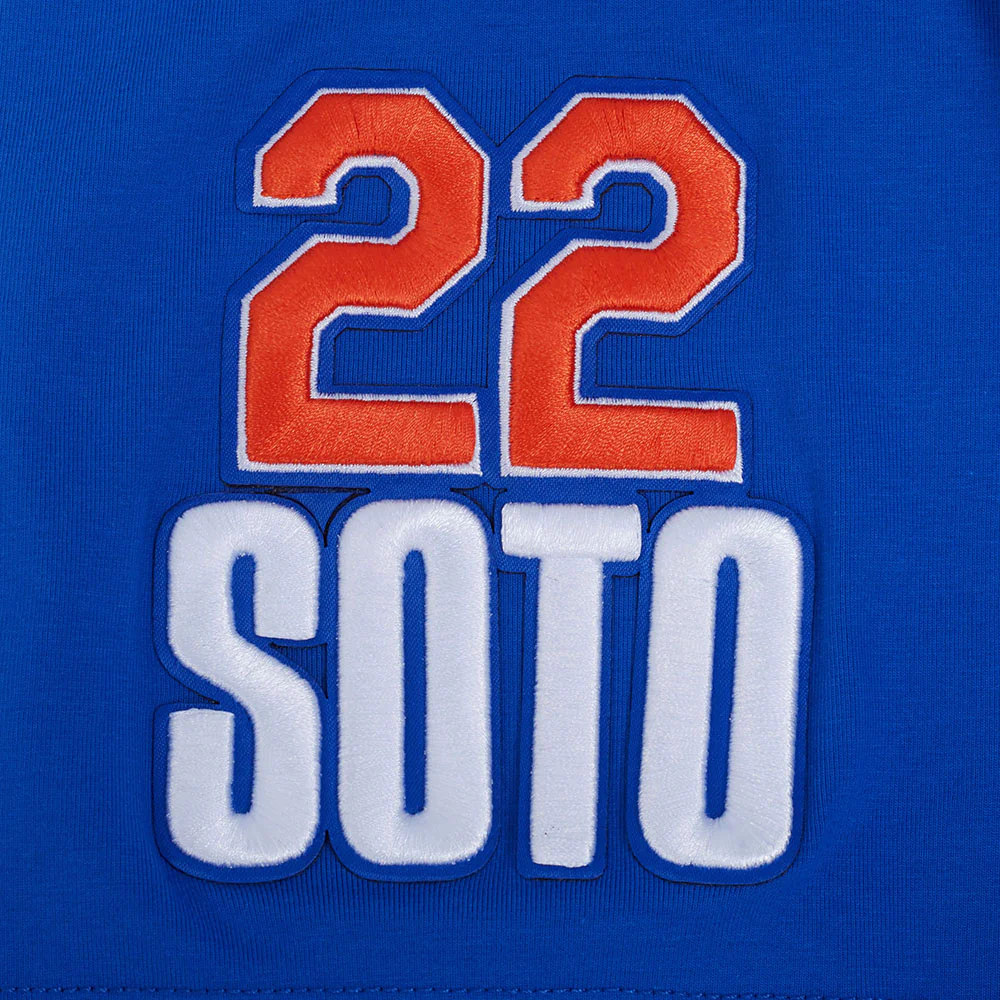 MLB NEW YORK METS JUAN SOTO #22 REMIX AVATAR MEN'S SINGLE JERSEY TOP (ROYAL BLUE) - Image 7