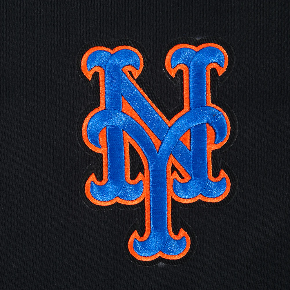 MLB NEW YORK METS WINGSPAN MEN'S CJ DROP SHOULDER TEE (BLACK) - Image 7