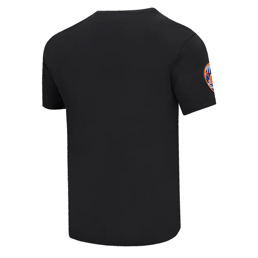 MLB NEW YORK METS OLD ENGLISH MEN'S TOP (BLACK) - Image 4