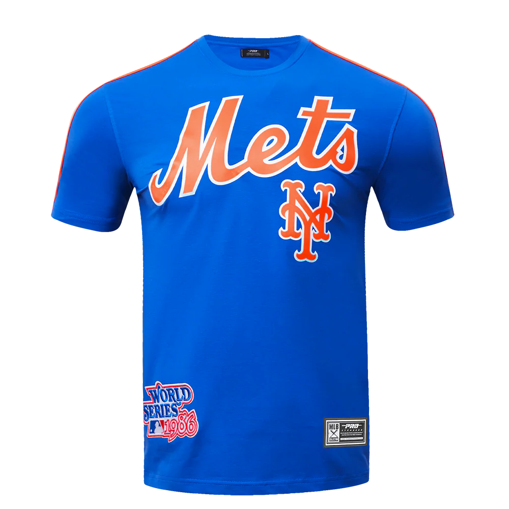 MLB NEW YORK METS LOGO PRO TEAM MEN'S TAPING TOP (ROYAL/ORANGE)