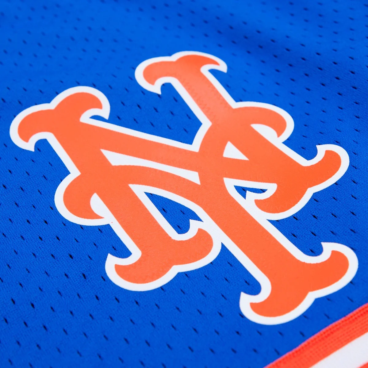 MLB NEW YORK METS LOGO MEN'S MESH SHORT (ROYAL BLUE) - Image 5