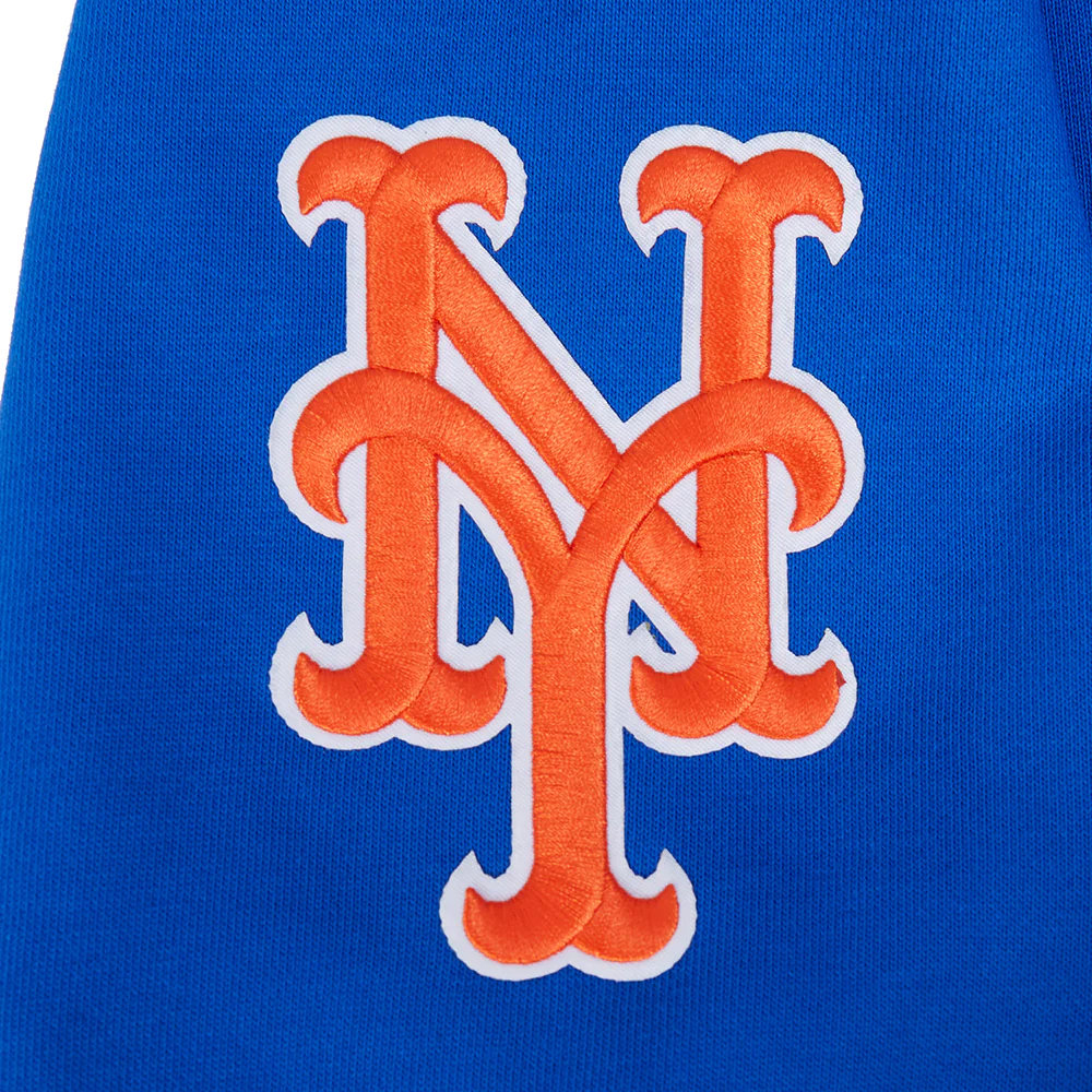 MLB NEW YORK METS CITY ARCH MEN'S FLC 1/4 ZIP (ROYAL BLUE) - Image 7