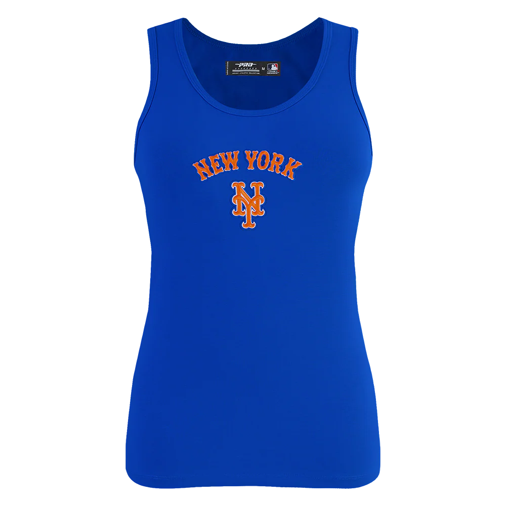 MLB NEW YORK METS CLASSIC WOMEN'S RELAXED FIT RACERBACK (ROYAL BLUE)