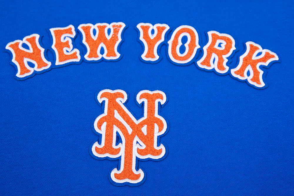MLB NEW YORK METS CLASSIC WOMEN'S PULLOVER HOODIE (ROYAL BLUE) - Image 5
