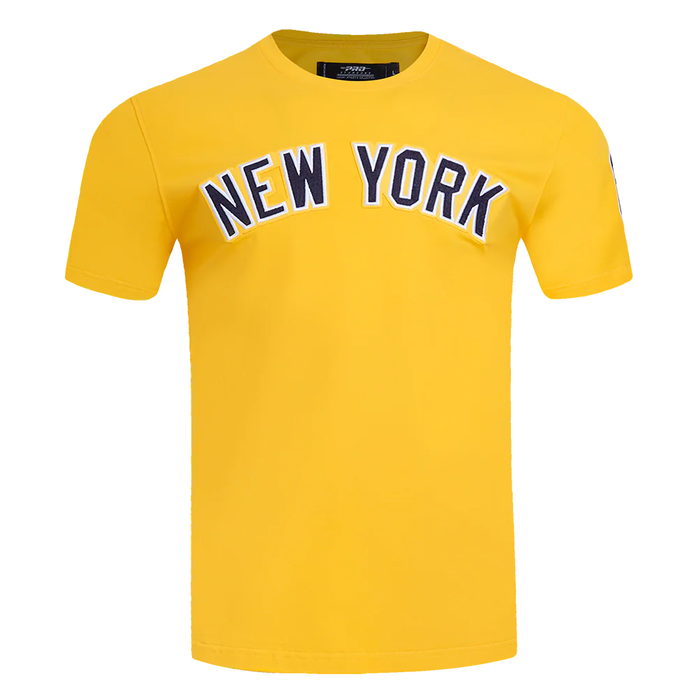 MLB NEW YORK YANKEES CLASSIC CHENILLE MEN'S TOP (YELLOW)