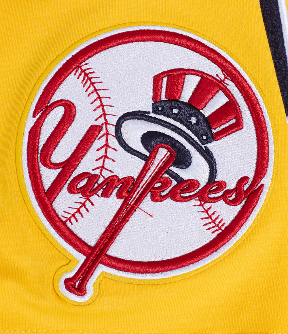 MLB NEW YORK YANKEES CLASSIC CHENILLE MEN'S TOP (YELLOW) - Image 6