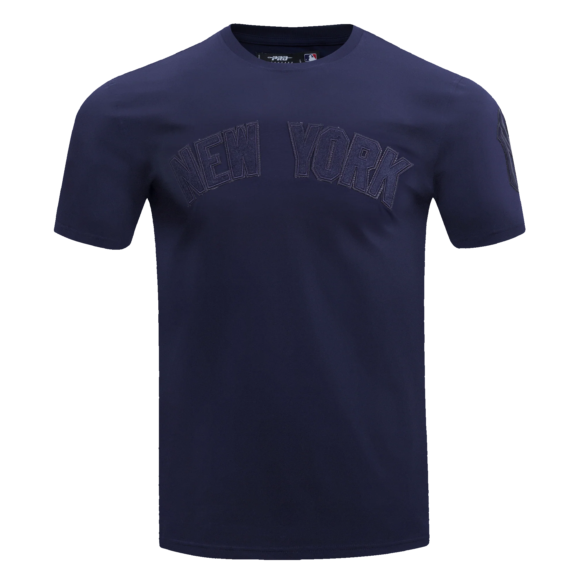 MLB NEW YORK YANKEES TRIPLE TONAL SINGLE JERSEY MEN'S TEE (MIDNIGHT NAVY)