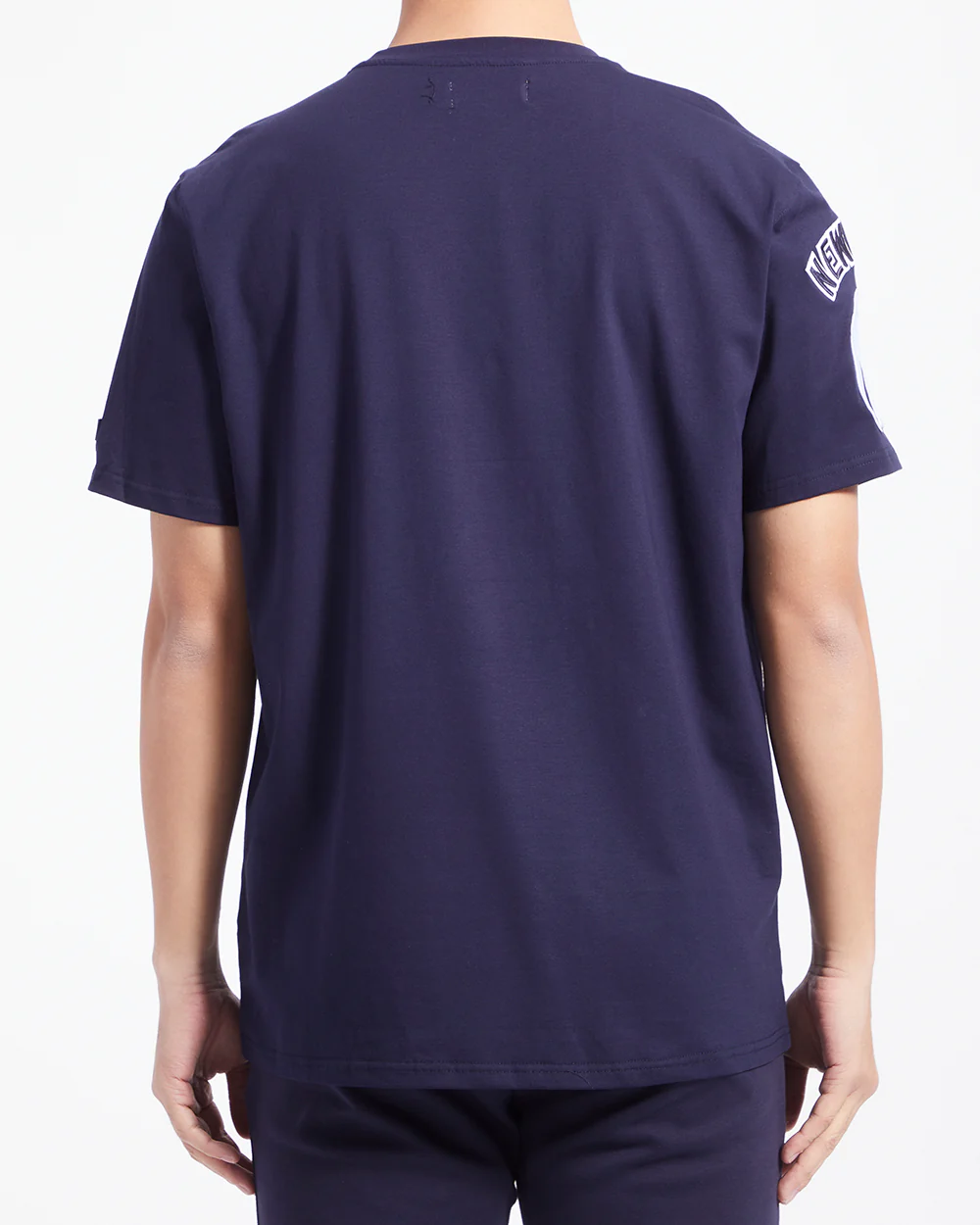 MLB NEW YORK YANKEES OLD ENGLISH MEN'S TOP (MIDNIGHT NAVY) - Image 3