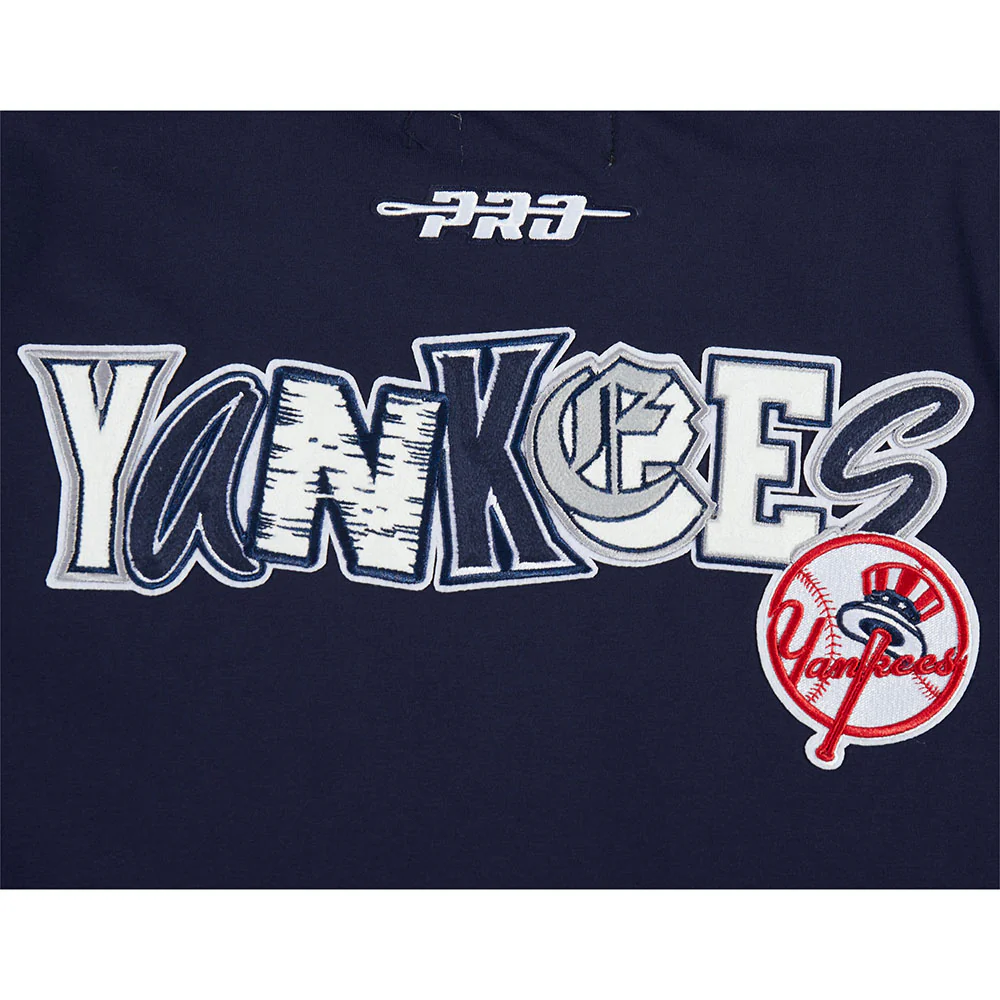 MLB NEW YORK YANKEES CITY RANSOM MEN'S SINGLE JERSEY TEE (MIDNIGHT NAVY) - Image 11