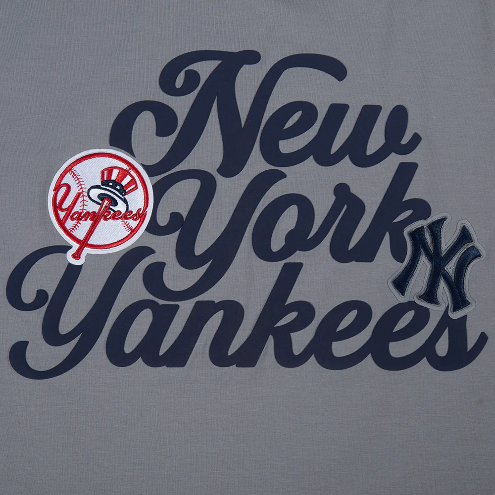 MLB NEW YORK YANKEES SOUVENIR MEN'S SINGLE JERSEY TOP (GRAY) - Image 5