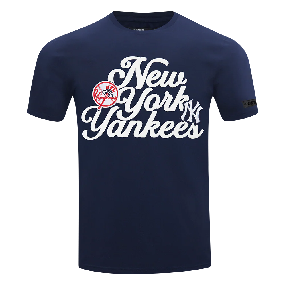 MLB NEW YORK YANKEES SOUVENIR MEN'S SINGLE JERSEY TOP (MIDNIGHT NAVY)