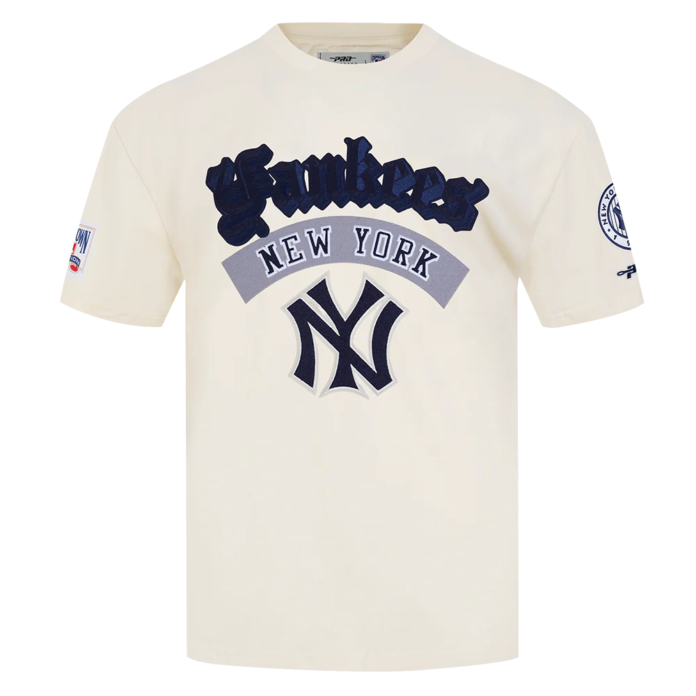 MLB NEW YORK YANKEES BEST OF MEN'S DROP SHOULDER TEE (EGGSHELL)