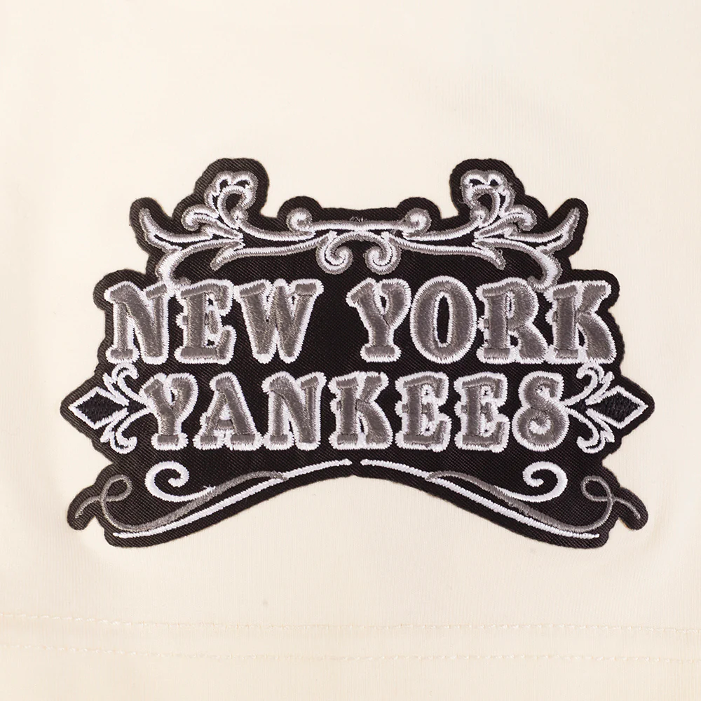 MLB NEW YORK YANKEES REBEL ATHLETICS STACKED LOGO MEN'S SJ TEE (EGGSHELL) - Image 7