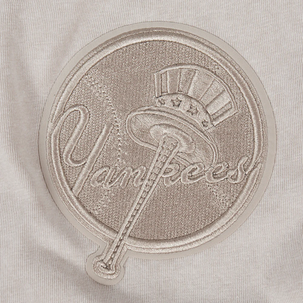 MLB NEW YORK YANKEES WASHED CLASSIC MEN'S ENZYME WASH CJ DROP SHOULDER TEE (WASHED WARM SLATE) - Image 6