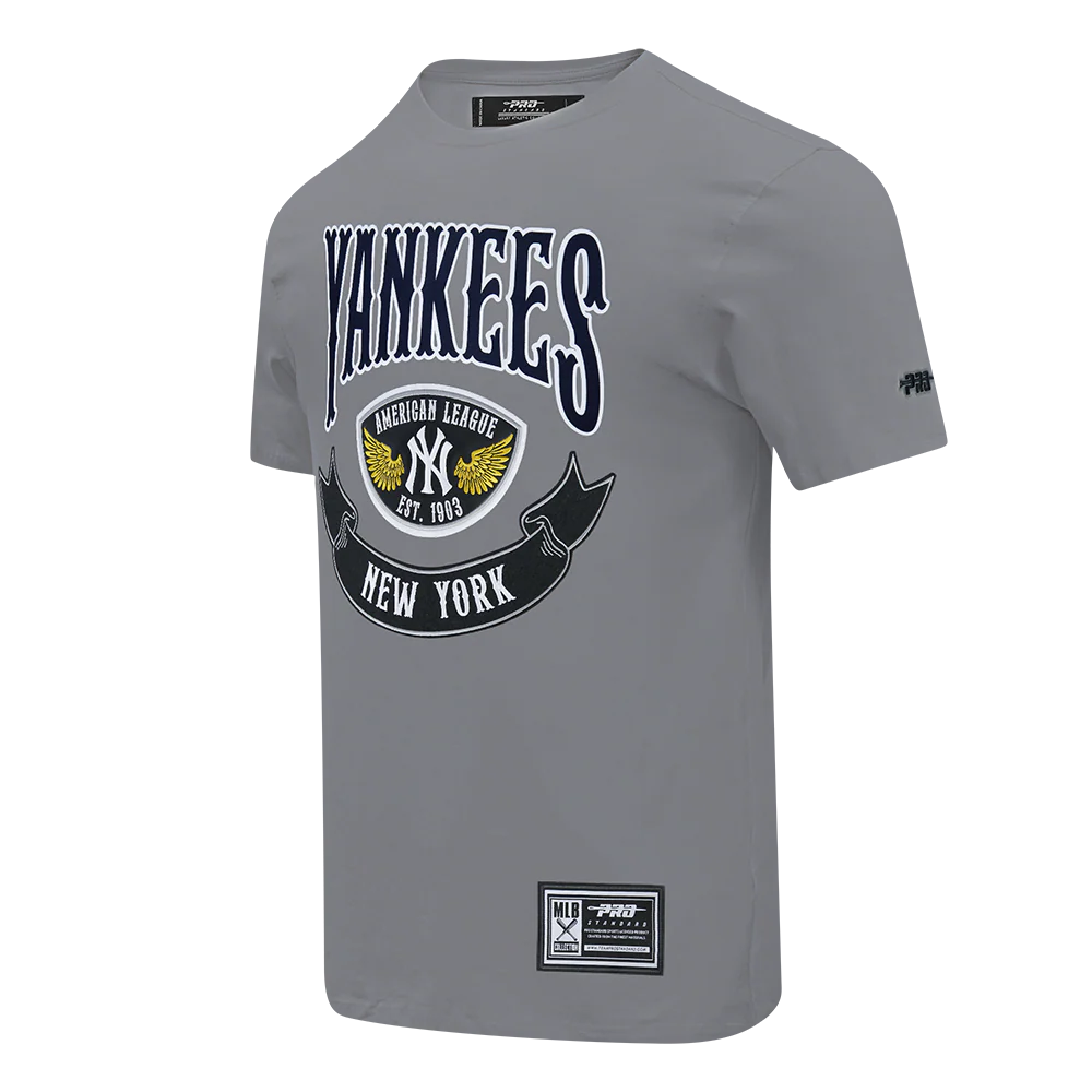 MLB NEW YORK YANKEES BORN FOR SPORT MEN'S SJ TEE (Gray) - Image 3