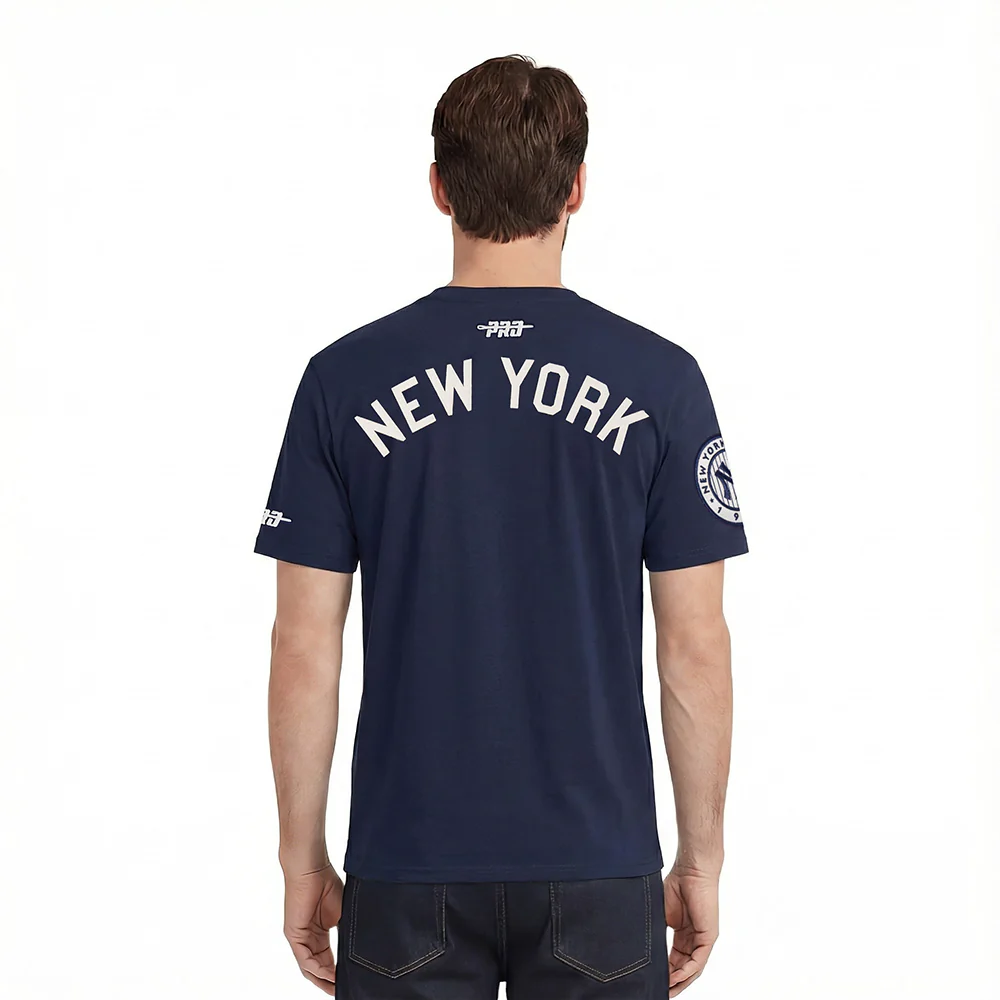 MLB NEW YORK YANKEES MODERN ORIGINALS MEN'S SJ TEE (MIDNIGHT NAVY) - Image 2