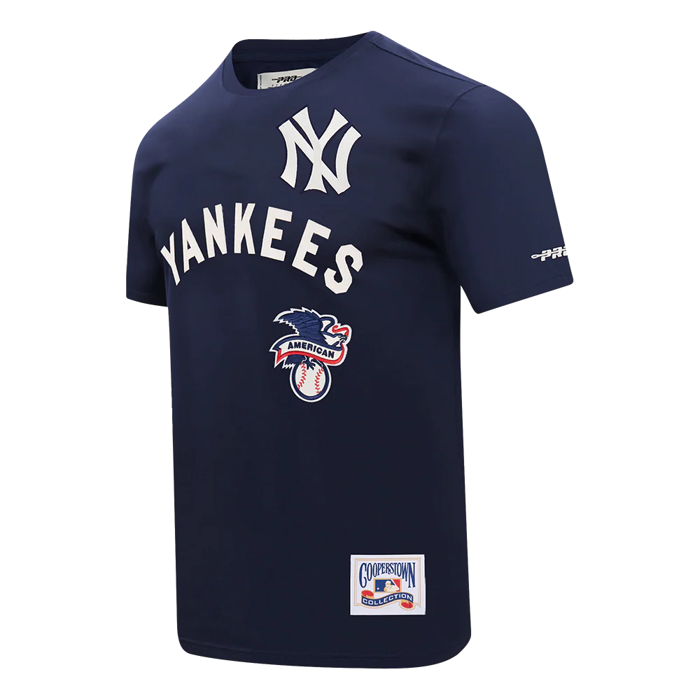 MLB NEW YORK YANKEES MODERN ORIGINALS MEN'S SJ TEE (MIDNIGHT NAVY) - Image 4