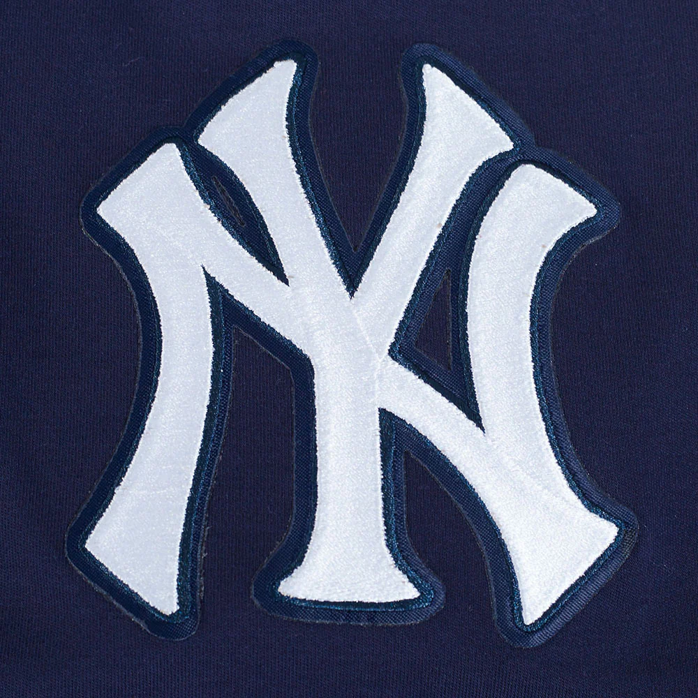 MLB NEW YORK YANKEES AARON JUDGE #99 CLASSIC MEN'S SHORT SLEEVE PULLOVER HOODIE (MIDNIGHT NAVY) - Image 7