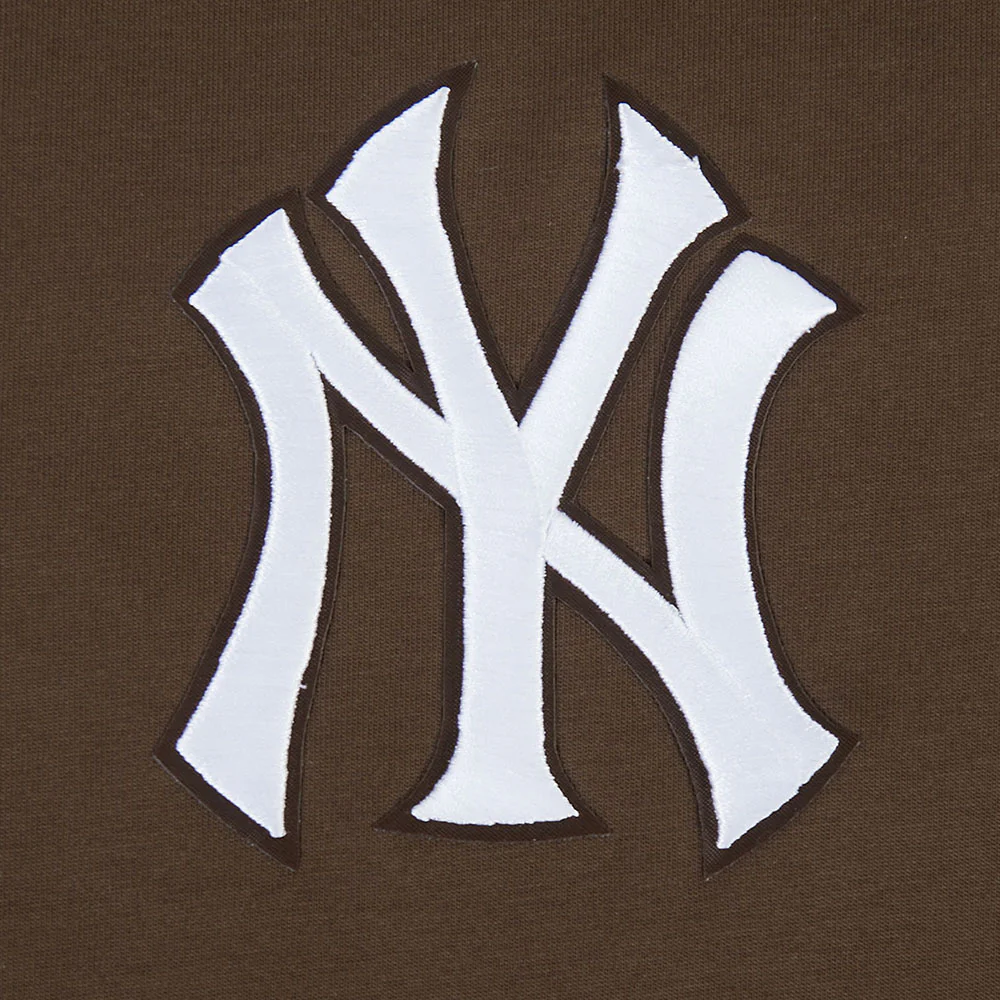 MLB NEW YORK YANKEES WINGSPAN MEN'S CJ DROP SHOULDER TEE (BROWN) - Image 6