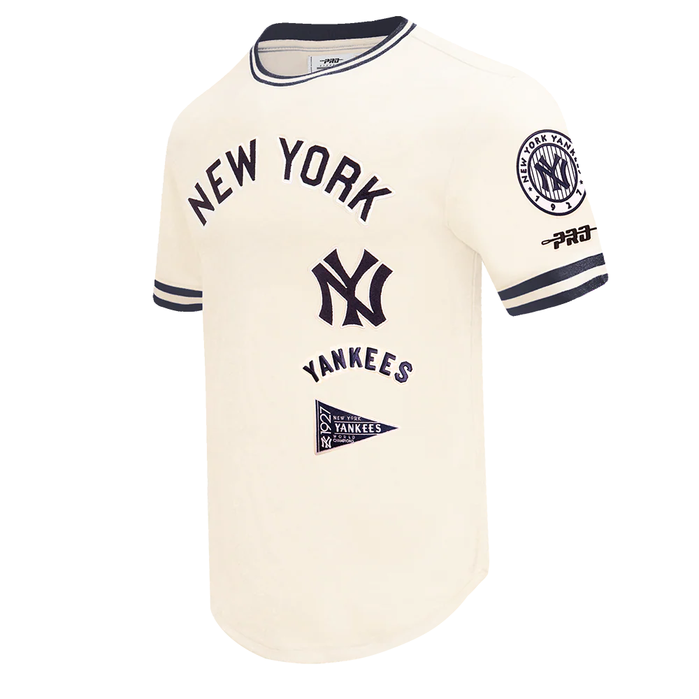 MLB NEW YORK YANKEES RETRO CLASSICS MEN'S DK TOP (EGGSHELL/ MIDNIGHT NAVY) - Image 3