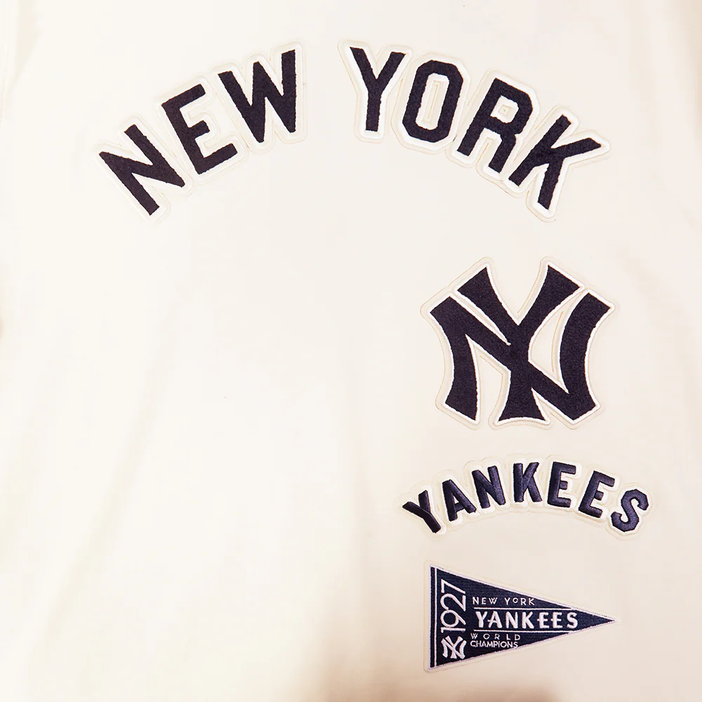 MLB NEW YORK YANKEES RETRO CLASSICS MEN'S DK TOP (EGGSHELL/ MIDNIGHT NAVY) - Image 5