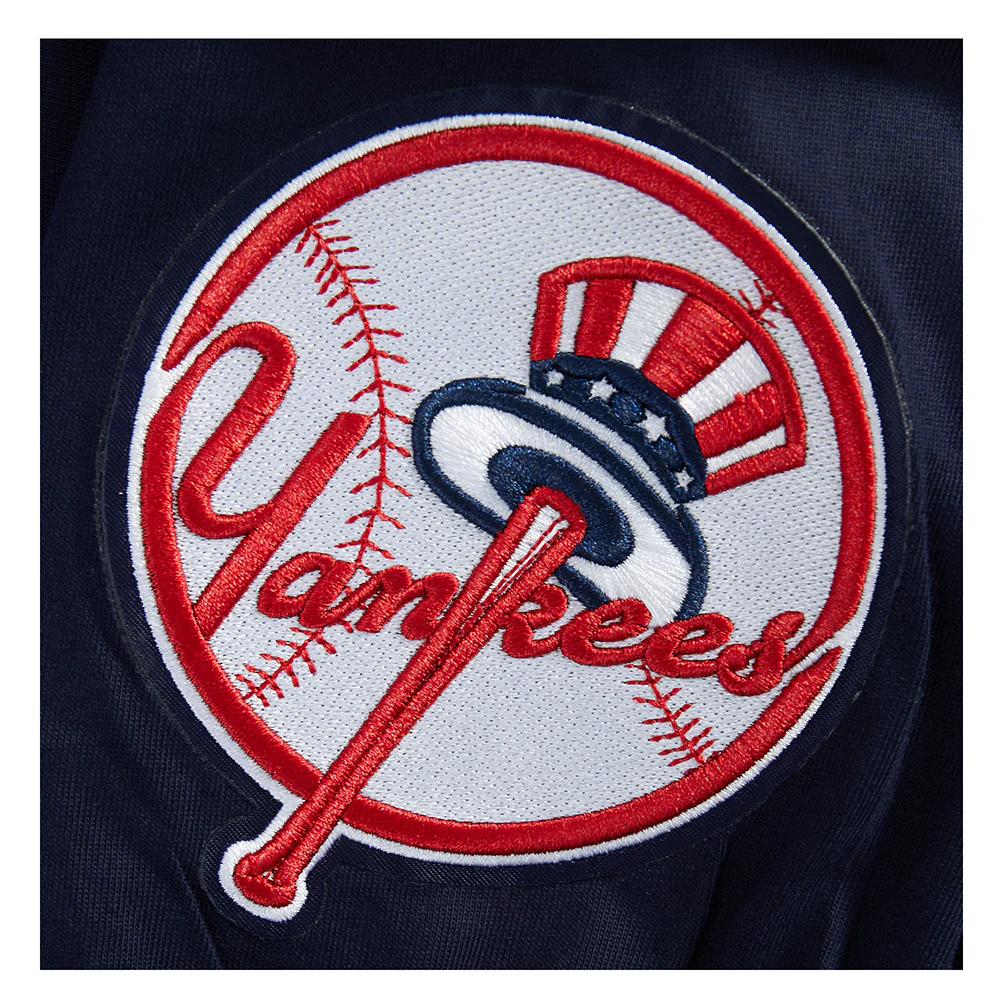 MLB NEW YORK YANKEES WINGSPAN MEN'S DROP SHOULDER LS TEE (MIDNIGHT NAVY) - Image 7