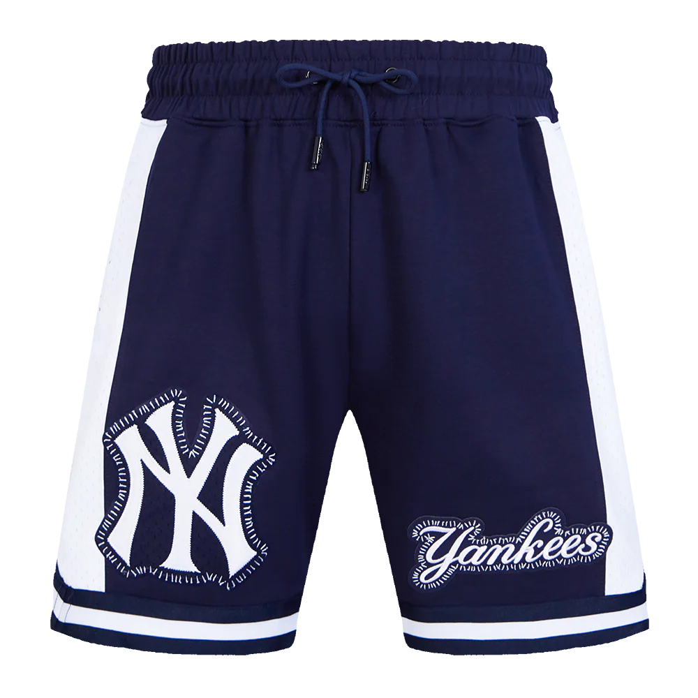 MLB NEW YORK YANKEES DIY PICK STITCH MEN'S DOUBLE KNIT 2.0 SHORT (MIDNIGHT NAVY) - Image 5