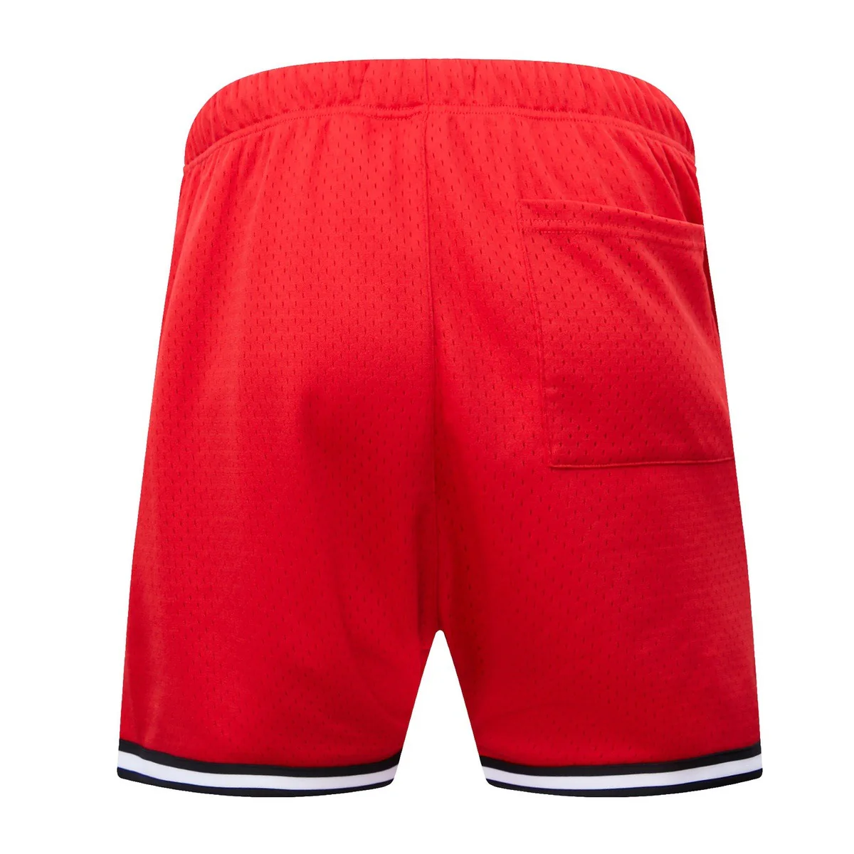 MLB NEW YORK YANKEES LOGO MEN'S MESH SHORT (RED) - Image 4