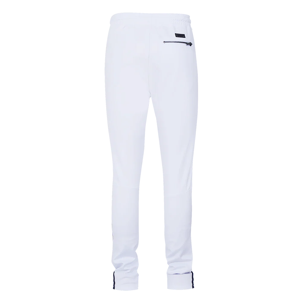 MLB NEW YORK YANKEES CLASSIC MEN'S DOUBLE KINT TRACK PANT (WHITE/MIDNIGHT NAVY) - Image 3