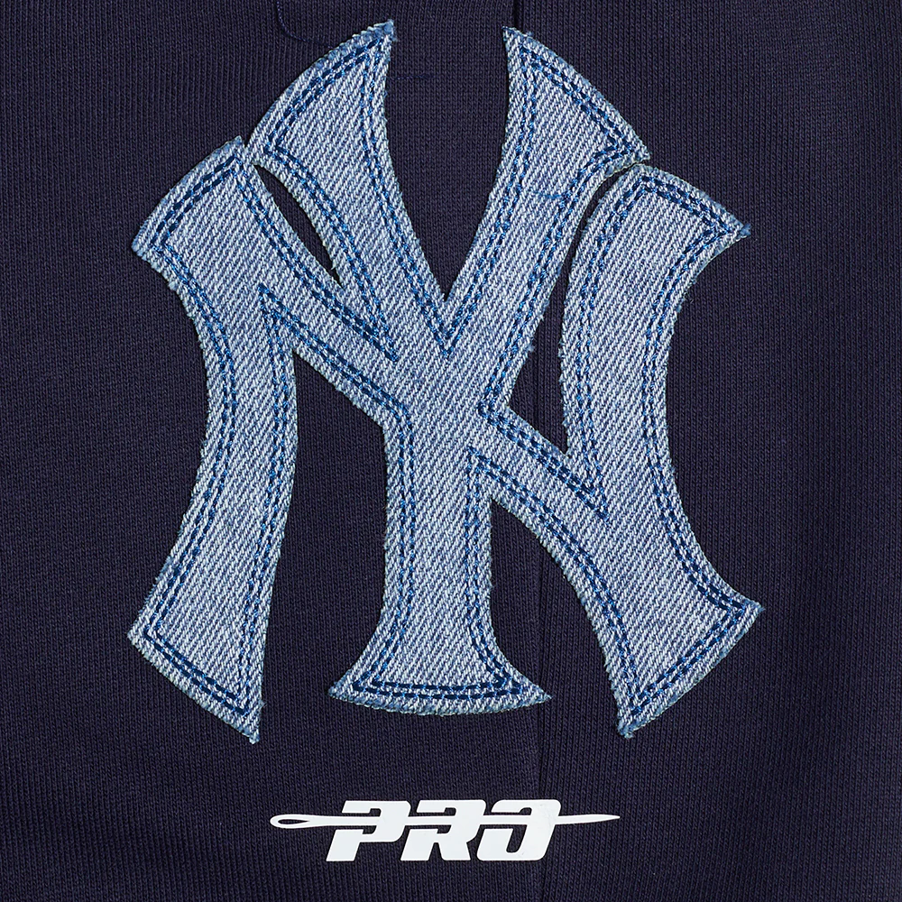 MLB NEW YORK YANKEES VARSITY BLUES MEN'S FLEECE SWEATPANT (MIDNIGHT NAVY) - Image 6