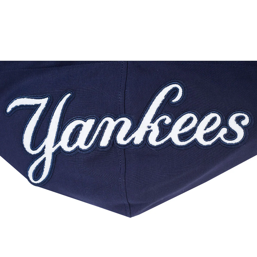 MLB NEW YORK YANKEES AARON JUDGE #99 CLASSIC MEN'S DOUBLE KNIT PULLOVER HOODIE (MIDNIGHT NAVY) - Image 8