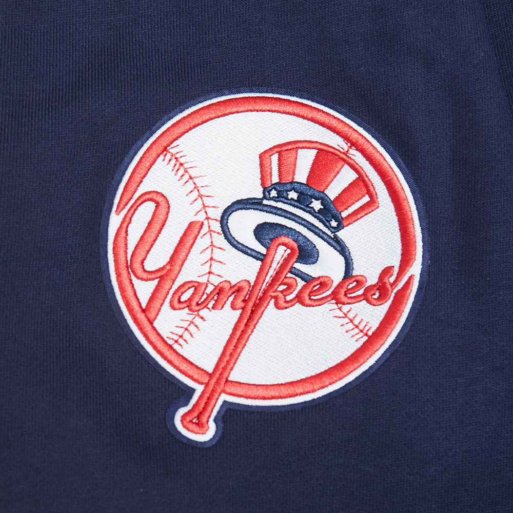 MLB NEW YORK YANKEES CITY ARCH MEN'S FLC 1/4 ZIP (MIDNIGHT NAVY) - Image 5
