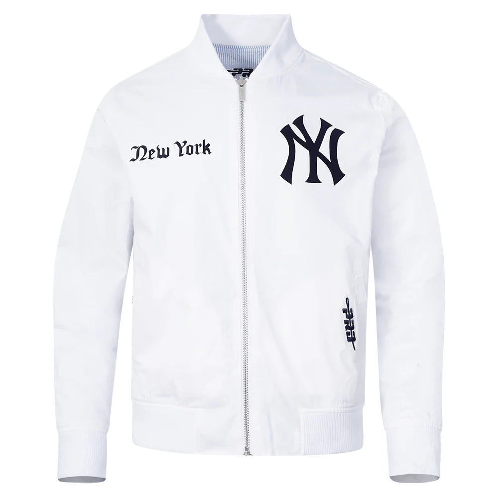 MLB NEW YORK YANKEES COUNTRY CLUB MEN'S SEERSUCKER JACKET (SEERSUCKER BLUE) - Image 2