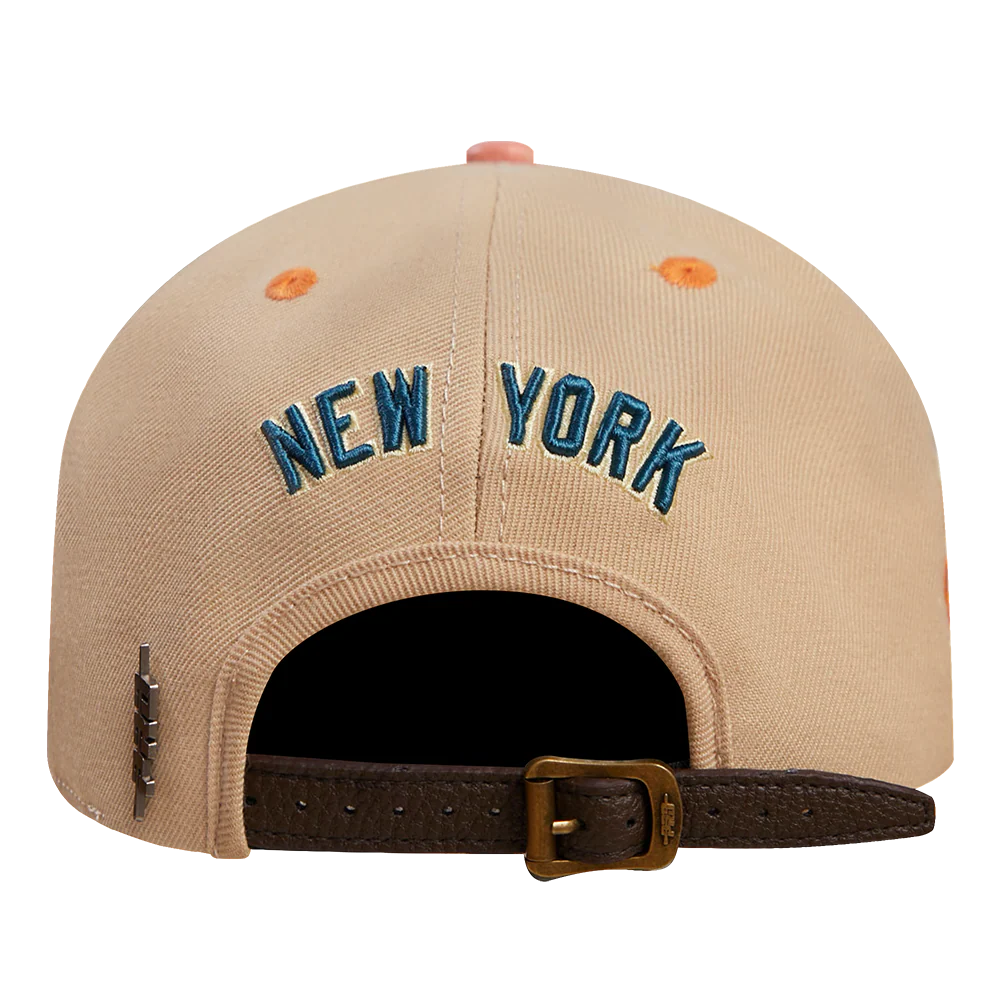 MLB NEW YORK YANKEES RETRO STRAPBACK (KHAKI/ MINT) - Image 5