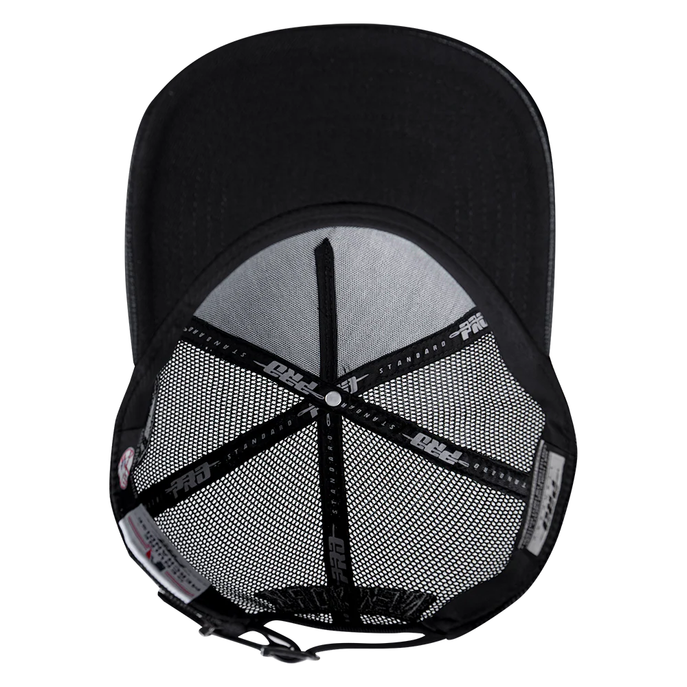 MLB NEW YORK YANKEES BLACK OUT CLASSIC LOGO PINCH FRONT STRAPBAC (BLACK) - Image 6