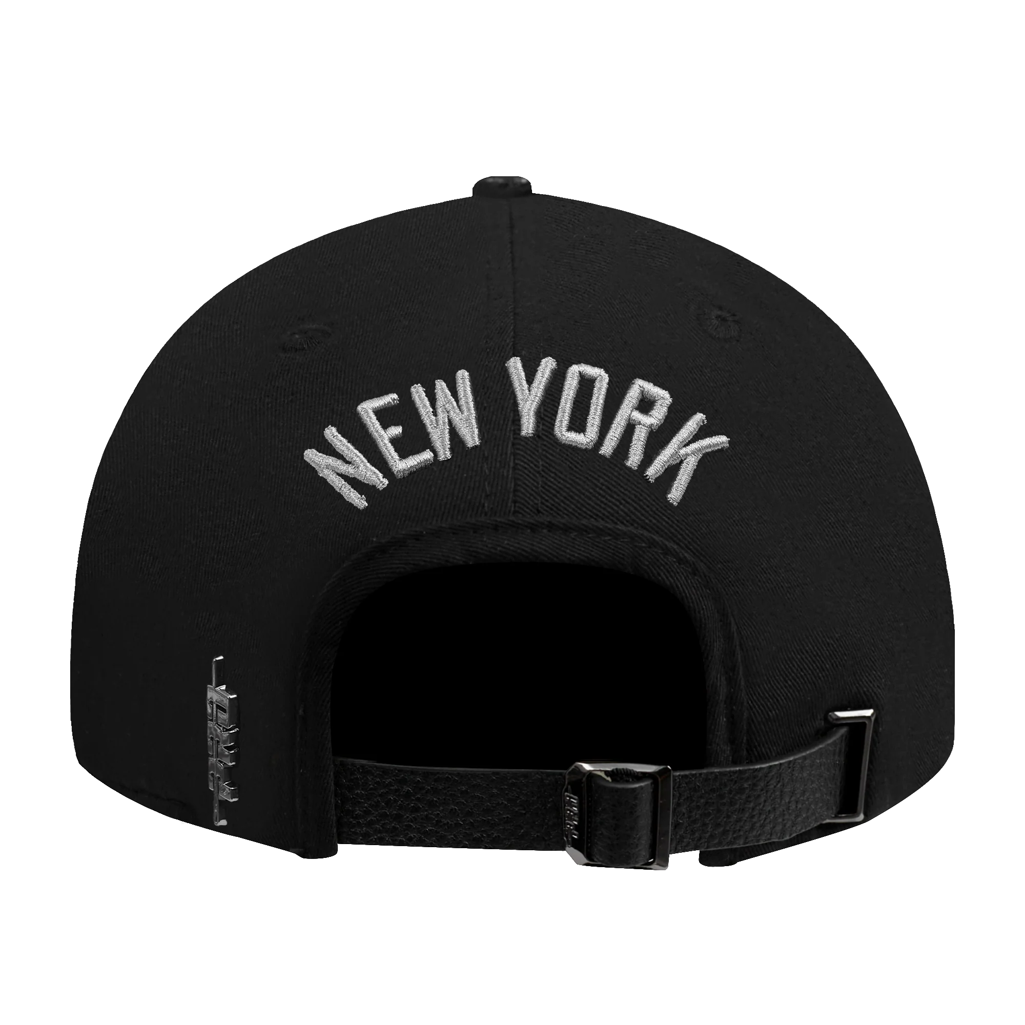 MLB NEW YORK YANKEES REVERSE FRENCH TERRY WOOL BLEND PRO SIX STR (EGGSHELL/ BLACK) - Image 5