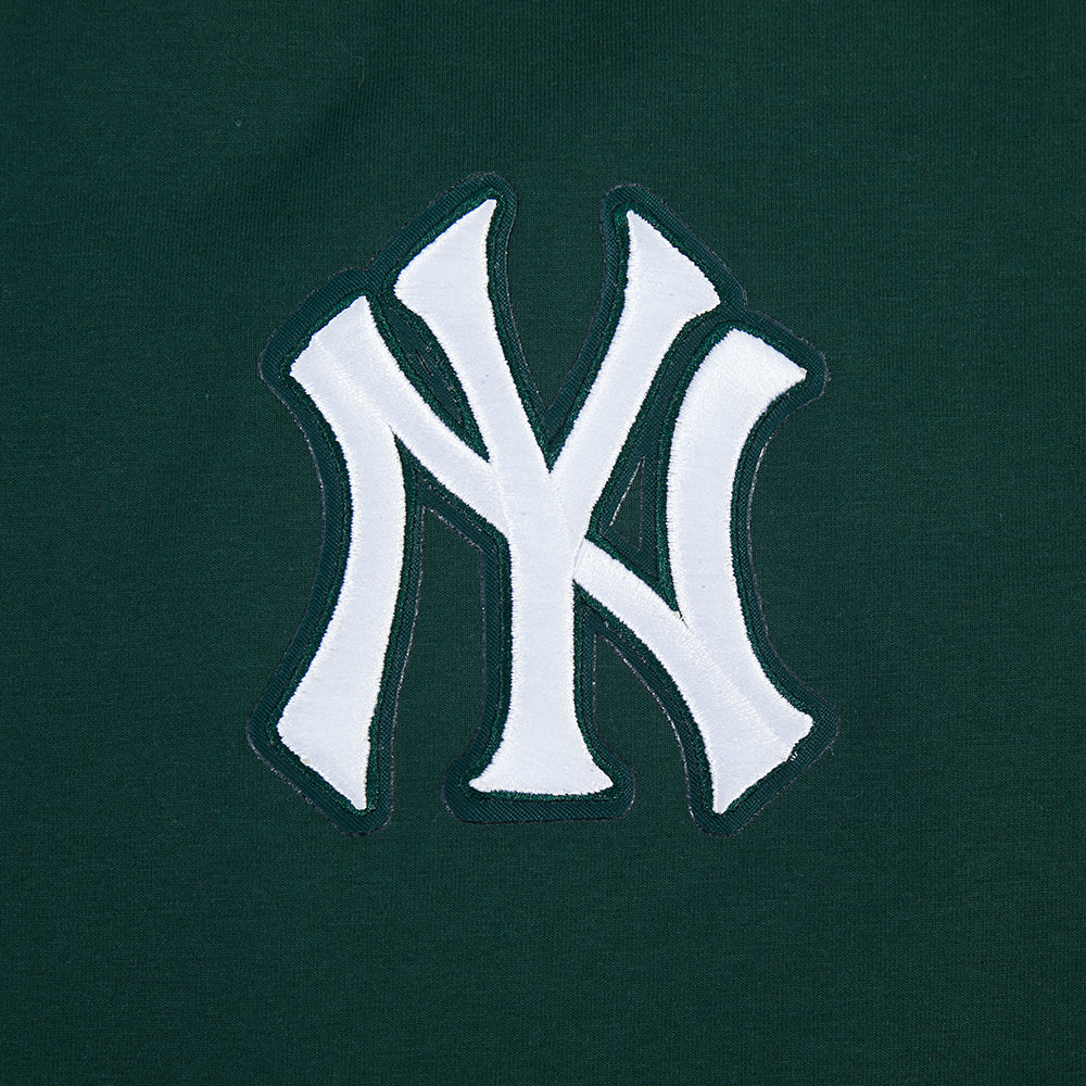 MLB NEW YORK YANKEES WINGSPAN WOMEN'S SJ BOXY TEE (FOREST GREEN) - Image 6