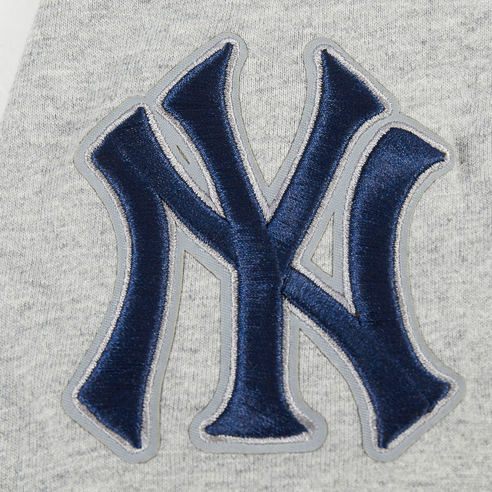 NEW YORK YANKEES SCRIPT TAIL BIG BOY'S SS TEE (HEATHER GREY) - Image 7