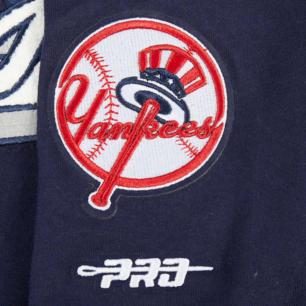 NEW YORK YANKEES SCRIPT TAIL BIG BOY'S SS TEE (MIDNIGHT NAVY) - Image 5
