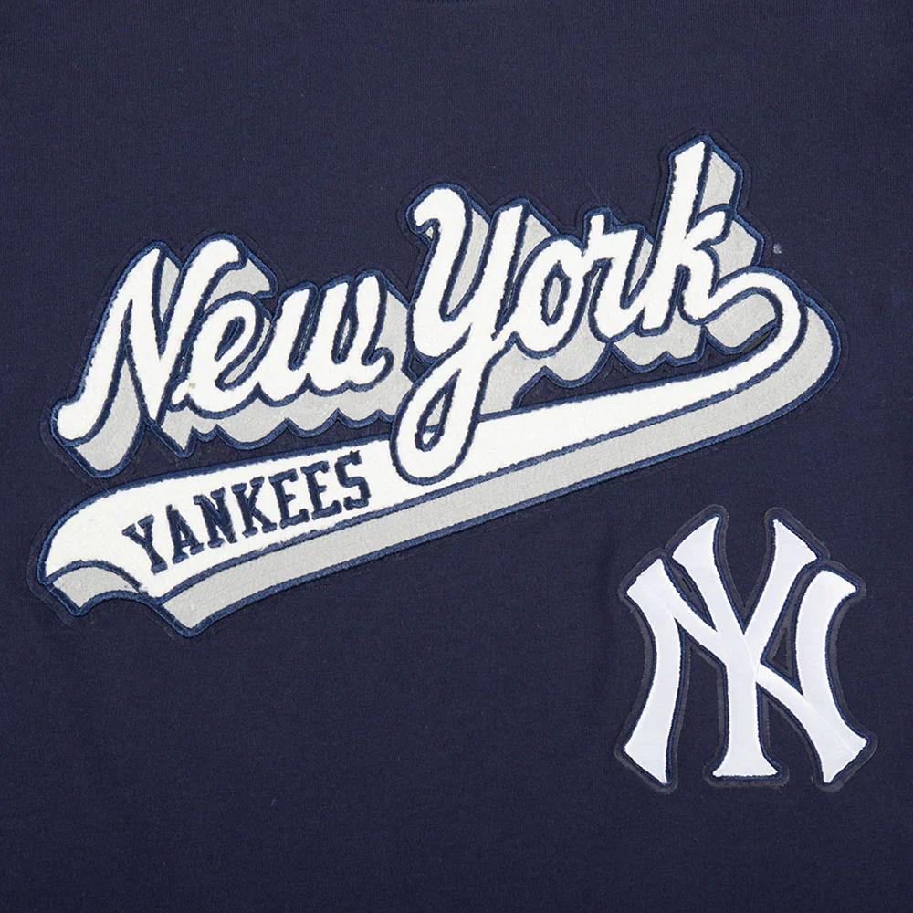 NEW YORK YANKEES SCRIPT TAIL BIG BOY'S SS TEE (MIDNIGHT NAVY) - Image 7