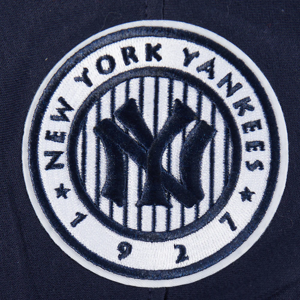 MLB NEW YORK YANKEES RETRO CLASSIC BIG BOYS RIB FLEECE PULLOVER HOODIE (MIDNIGHT NAVY) - Image 11