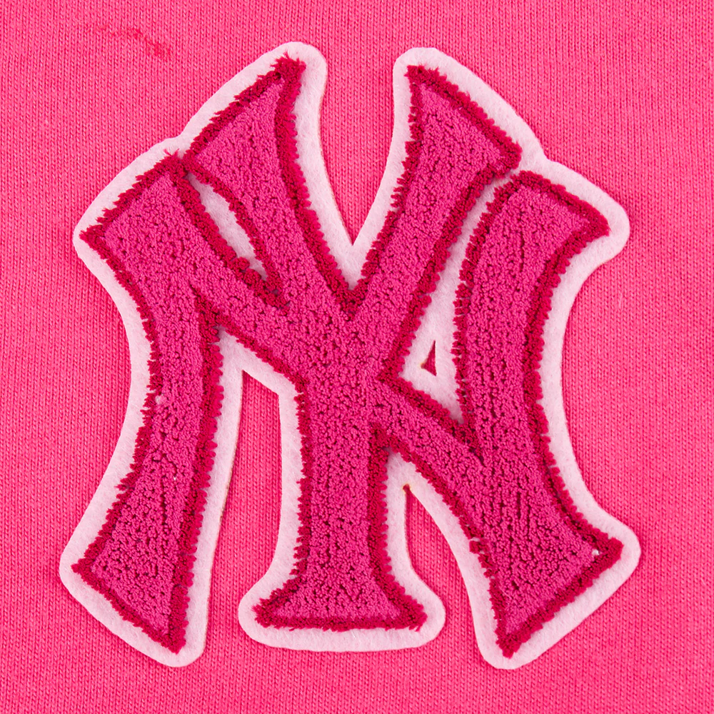 MLB NEW YORK YANKEES TRIPLE PINK BIG GIRLS TOP DRESS (BEETROOT PURPLE) - Image 5