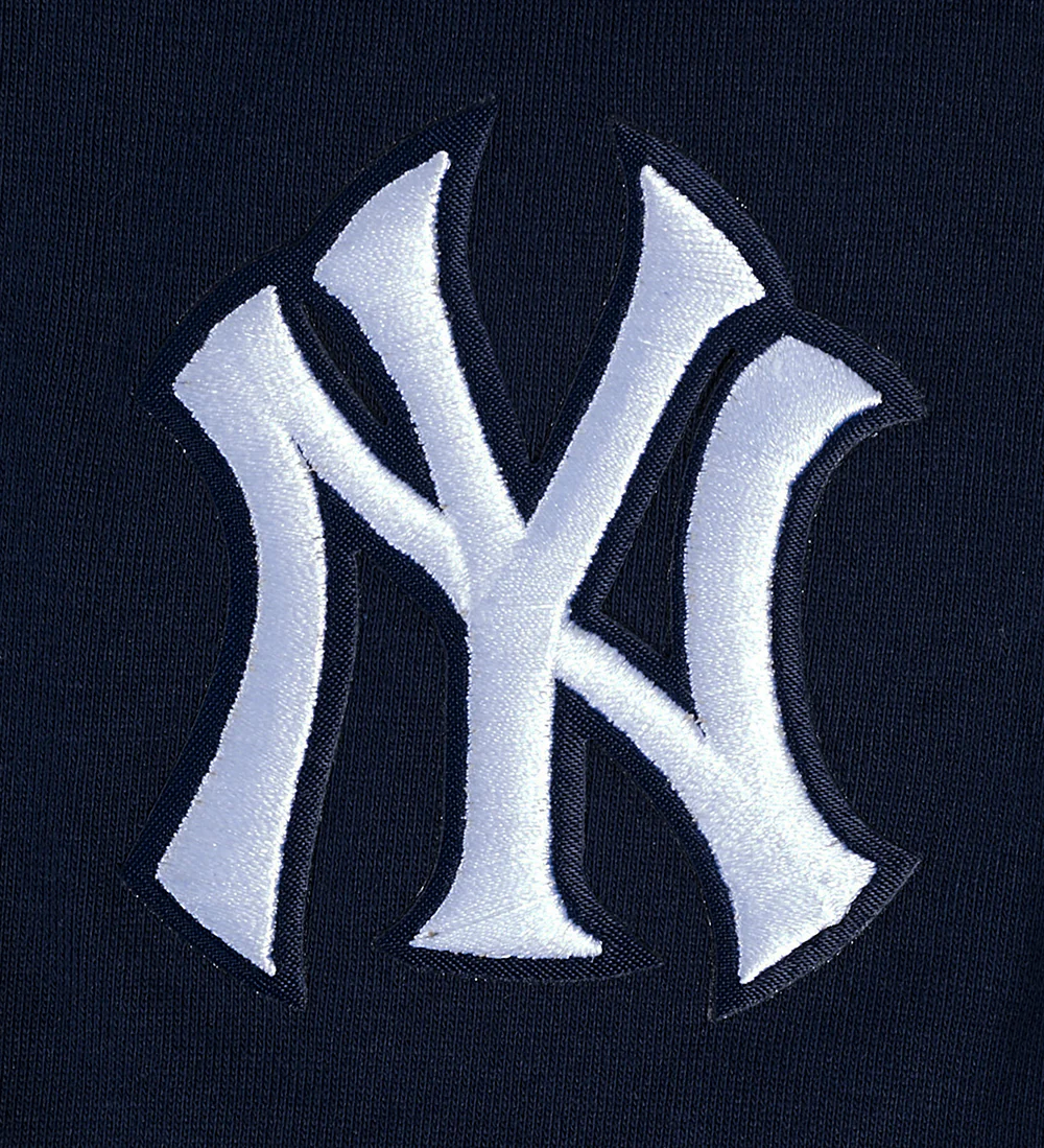 MLB NEW YORK YANKEES SCRIPT TAIL WOMEN'S HIGH WAIST JERSEY LEGGING (MIDNIGHT NAVY) - Image 5