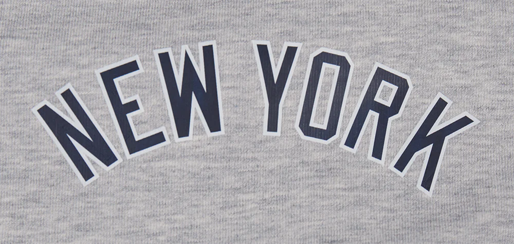 MLB NEW YORK YANKEES MASHUP WOMEN'S JERSEY LEGGING (HEATHER GREY) - Image 7
