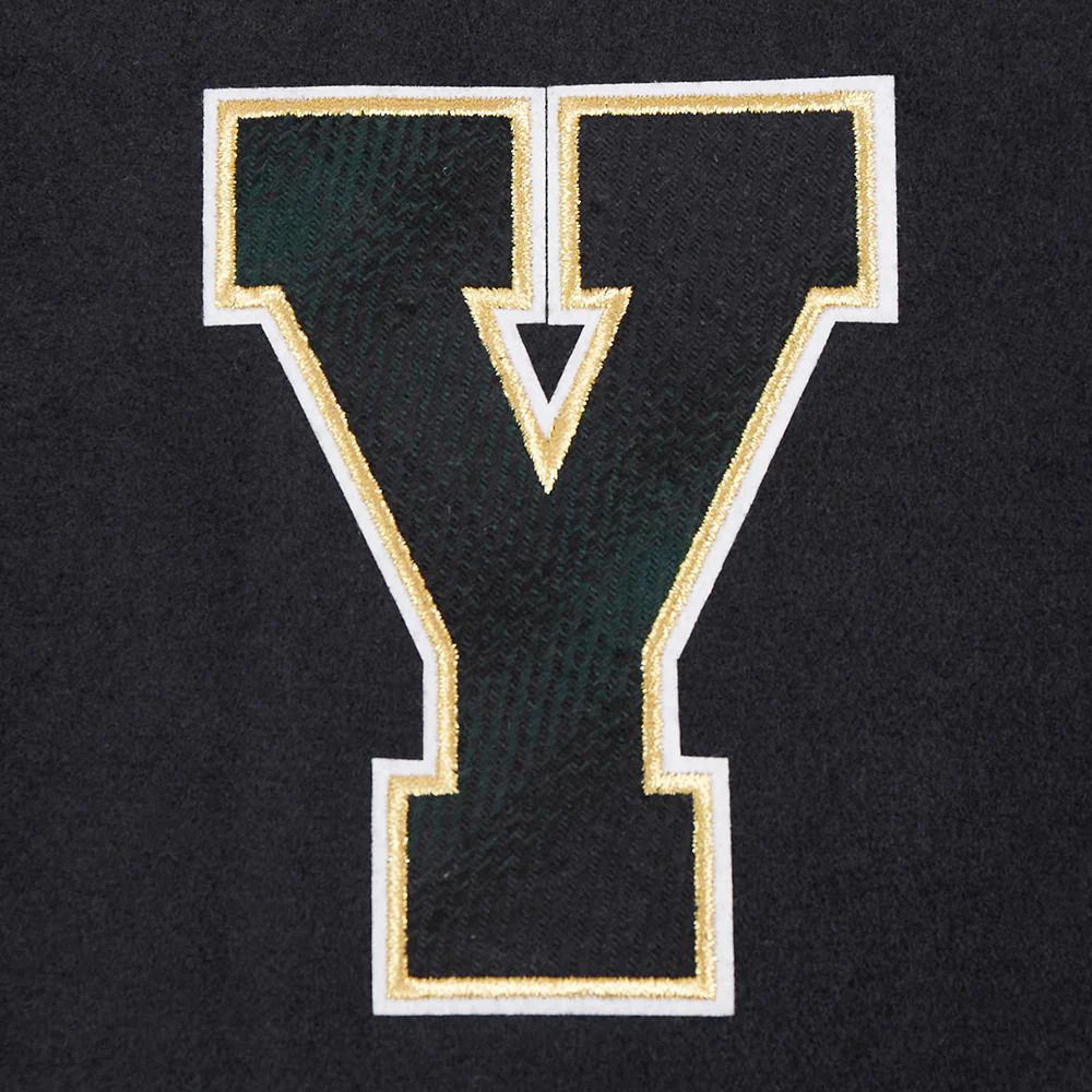 MLB NEW YORK YANKEES PRO PREP RIB WOOL VARSITY WOMEN'S JACKET (MIDNIGHT NAVY/WHITE) - Image 6