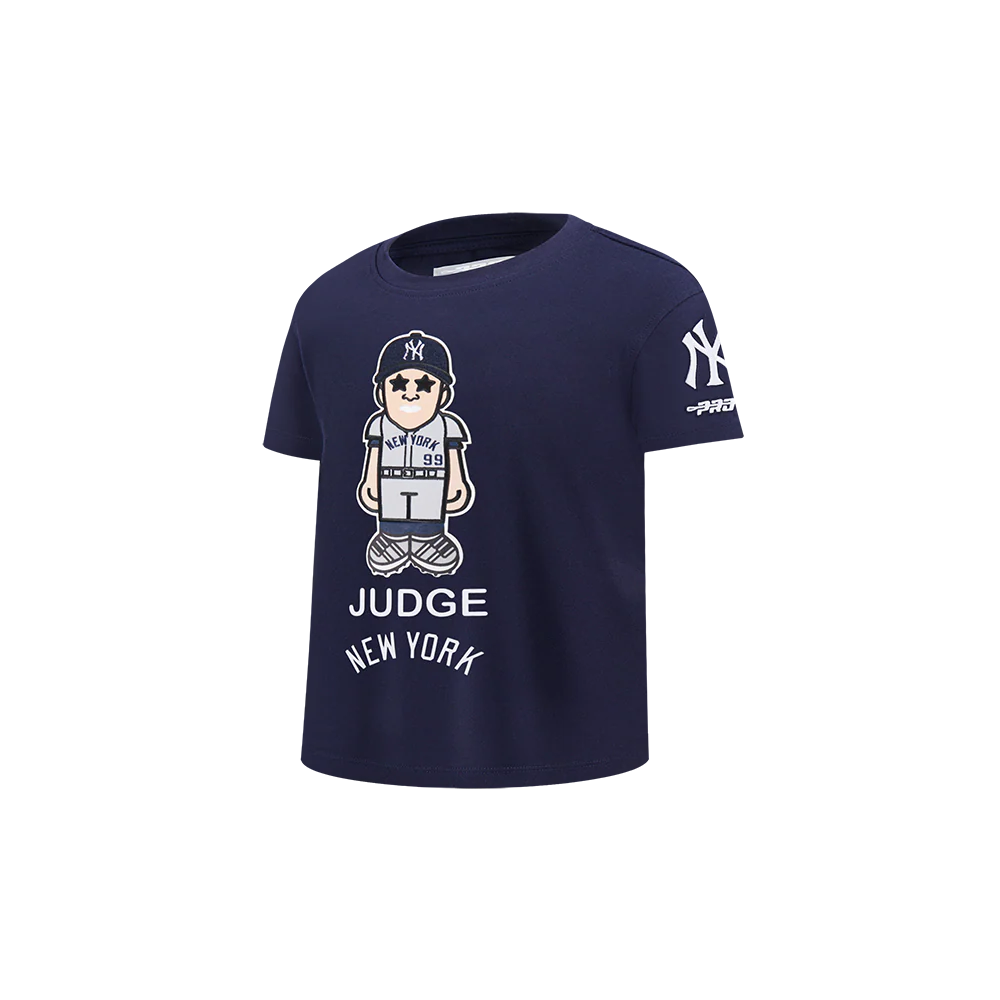 MLB NEW YORK YANKEES AARON JUDGE  #99 AVATAR TODDLER BOYS SHORT SLEEVE TOP (MIDNIGHT NAVY) - Image 2
