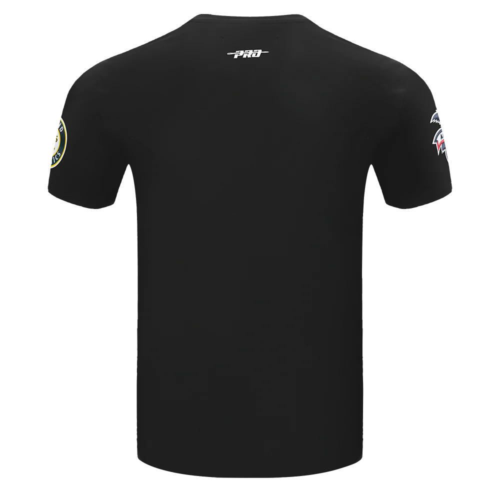 MLB OAKLAND ATHLETICS MASCOT MEN'S SINGLE JERSEY TOP (BLACK) - Image 3
