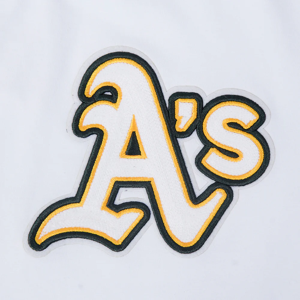 MLB OAKLAND ATHLETICS CITY RANSOM WOMEN'S SJ BOXY TEE (WHITE) - Image 5