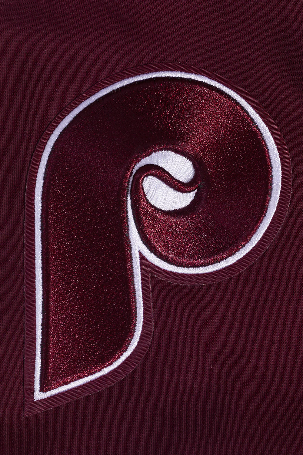 MLB PHILADELPHIA PHILLIES CLASSIC MEN'S WARM UP JACKET (WINE) - Image 7
