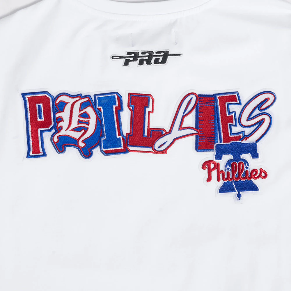 MLB PHILADELPHIA PHILLIES CITY RANSOM MEN'S SINGLE JERSEY TEE (WHITE) - Image 8